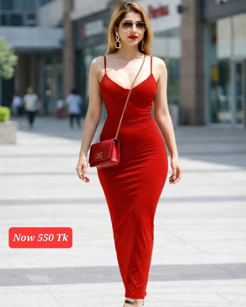 V neck sleeveless bodycon