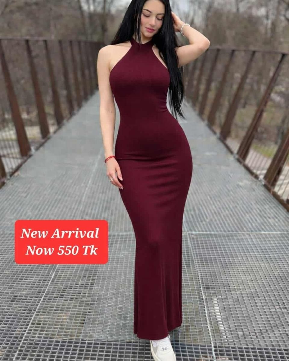 Hulterneck long bodycon