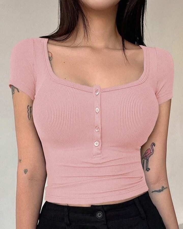 Table neck front botton top