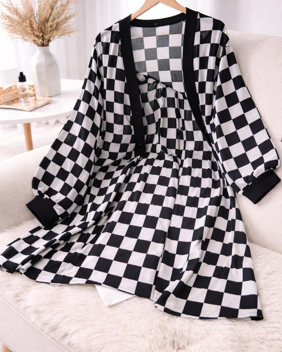 Printed shrug  squrecubes