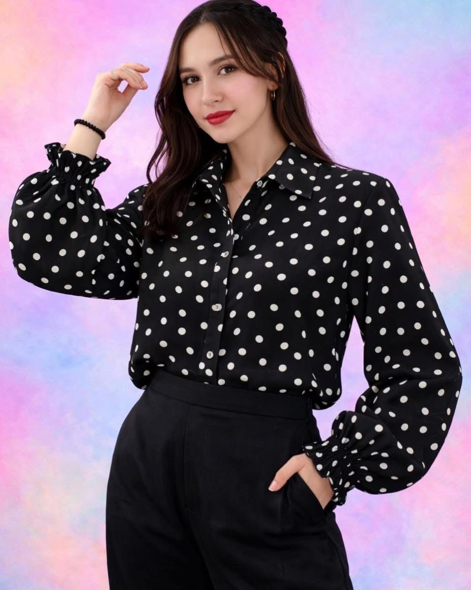 Fuzz shirt 90S dot