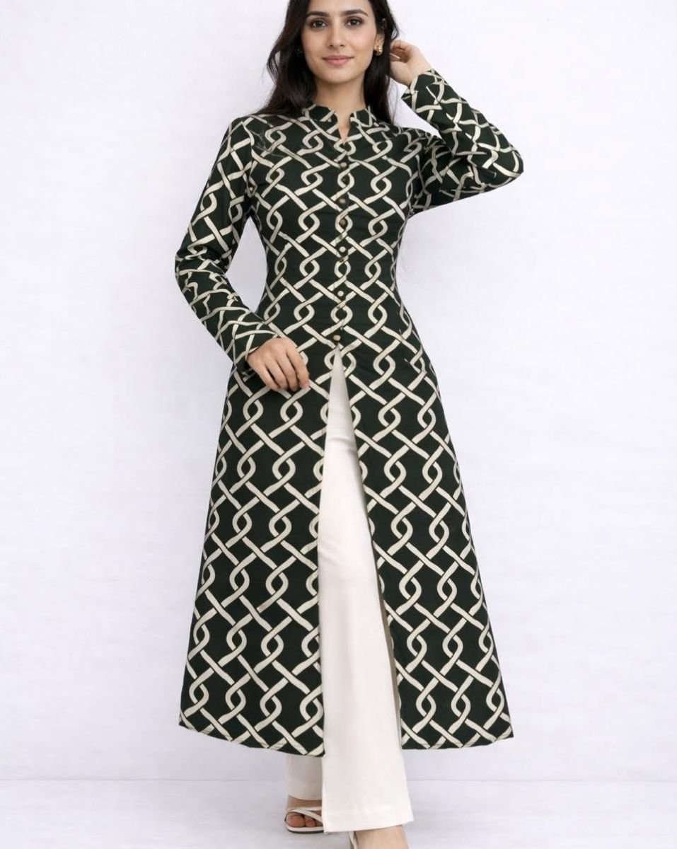 Sherwani single kurti greenmuse