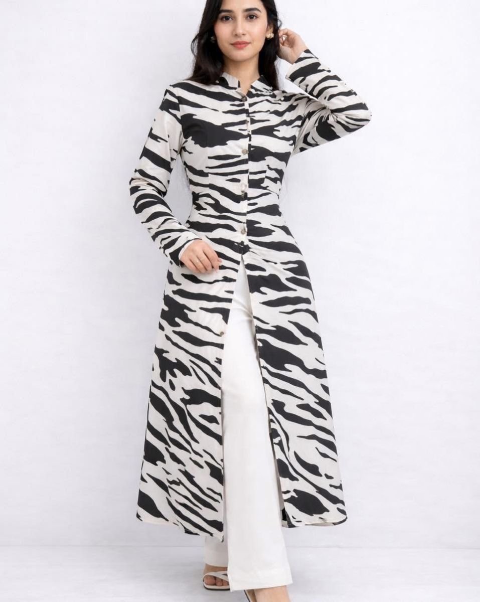 Sherwani single kurti blackwaves