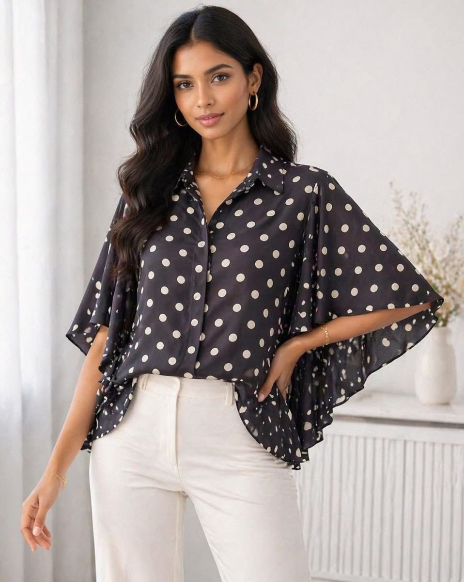 Printed kaftan Blackdot 006