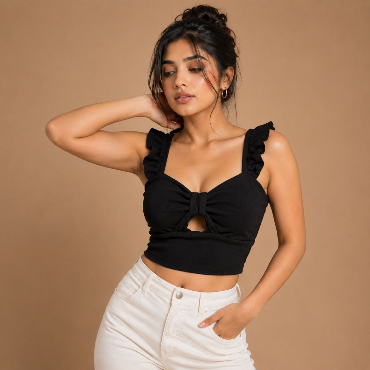 Bou backless top