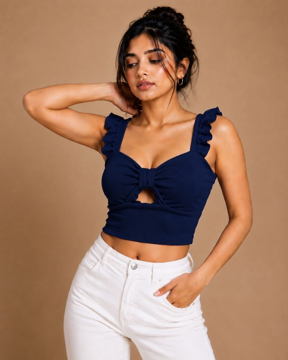 Bou backless top