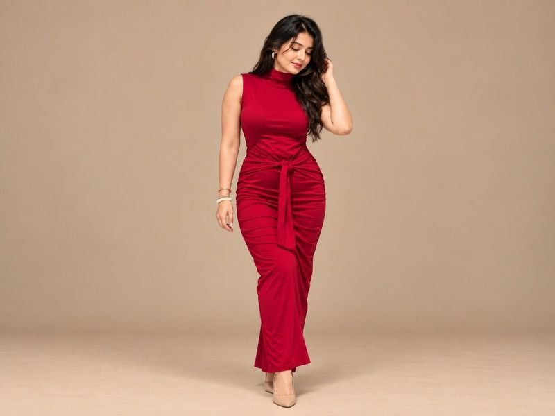 Front knot bodycon