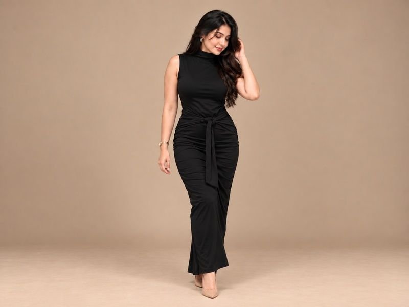 Front knot bodycon