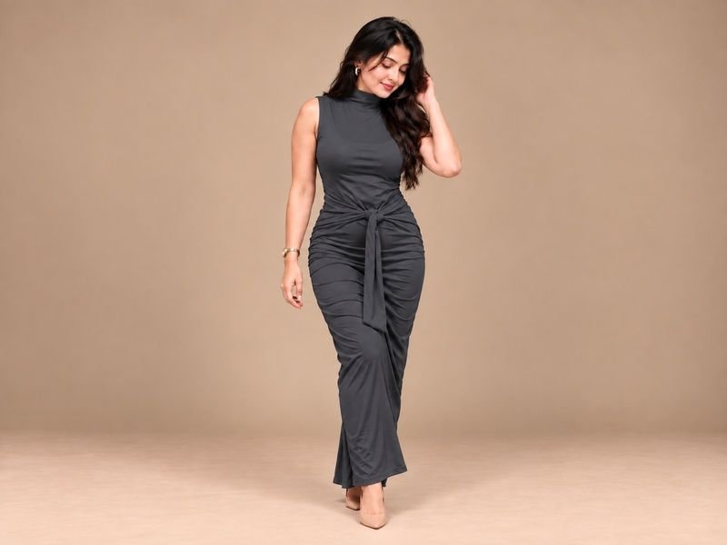 Front knot bodycon