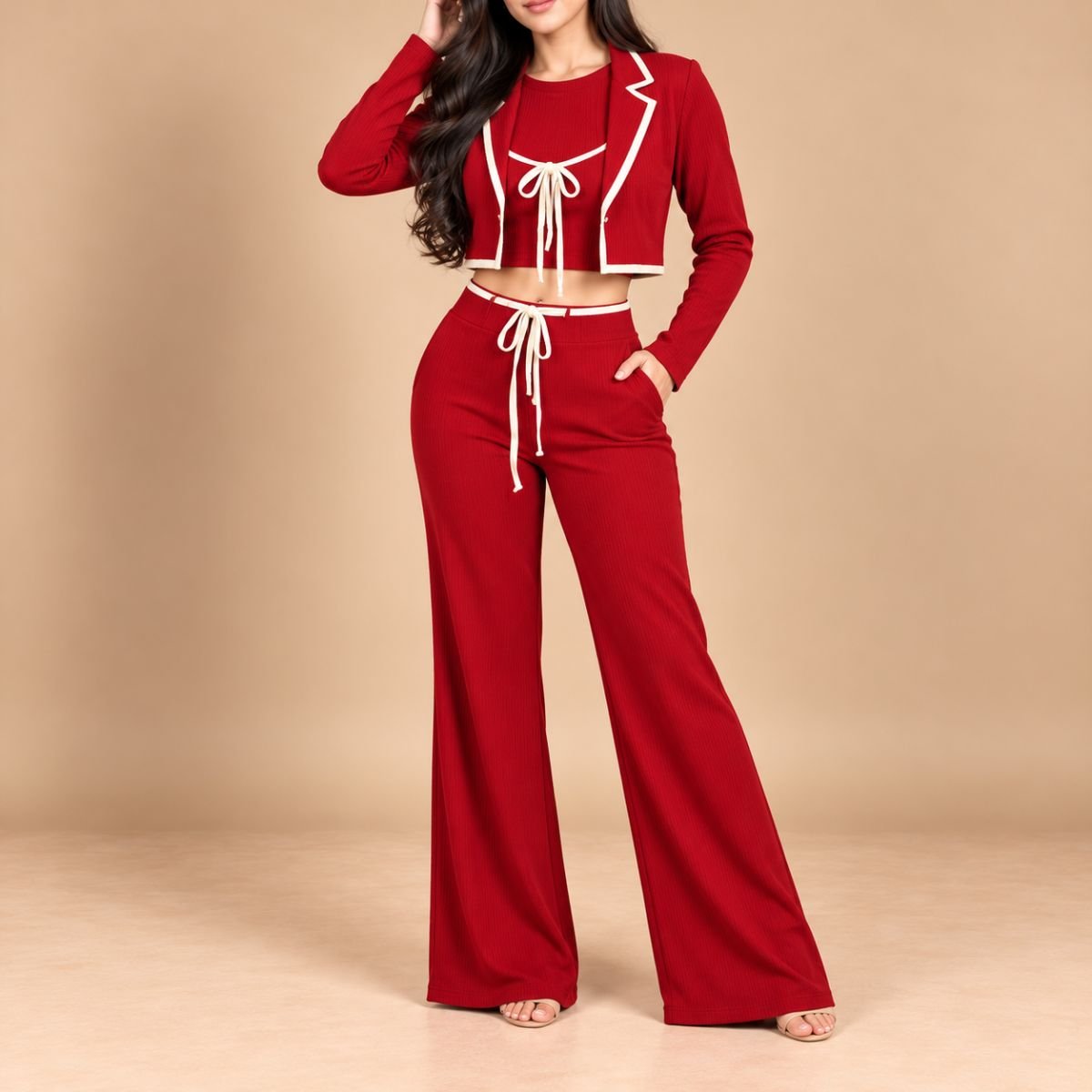 New 3 pis bou  cord set