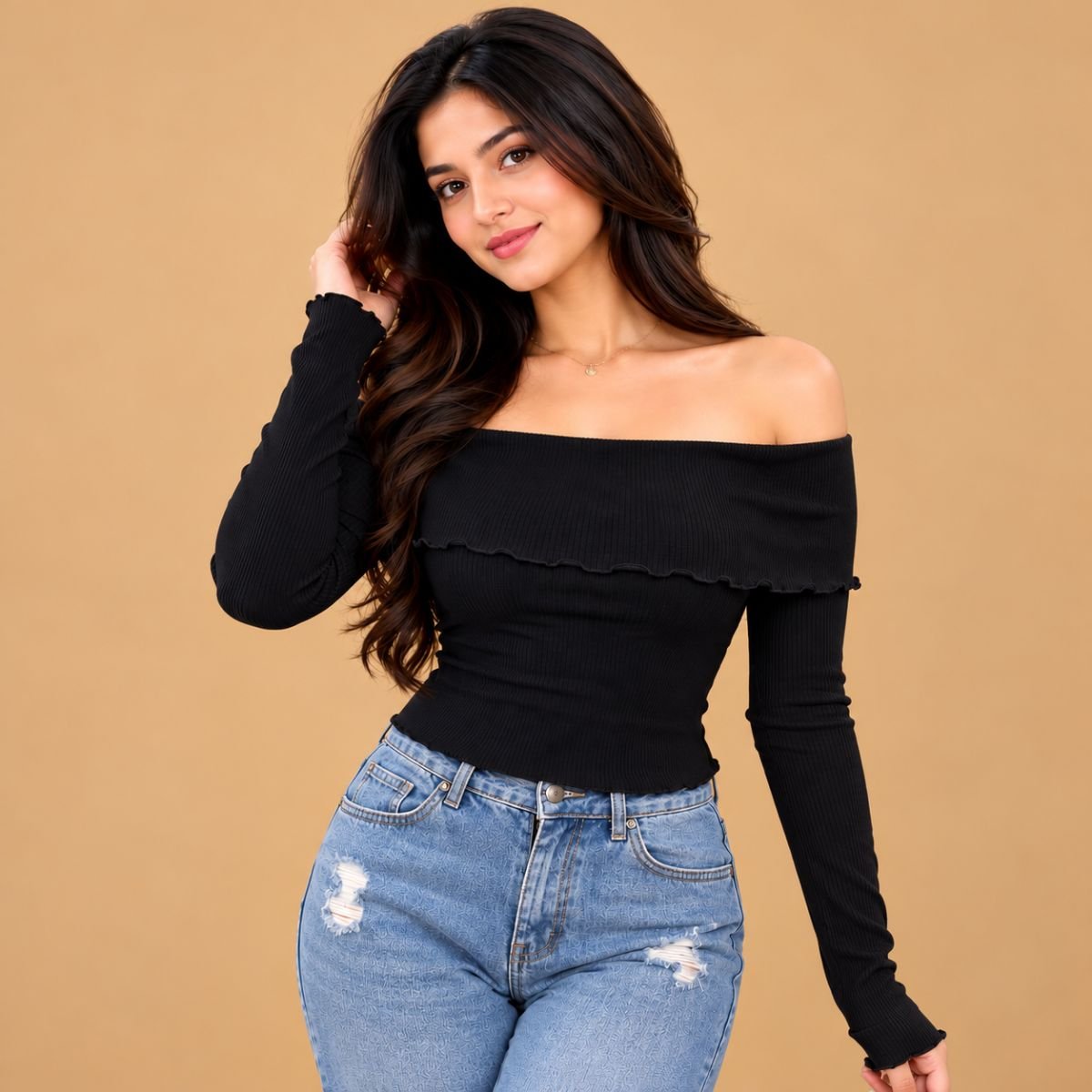 Chicpicu  offsholder top