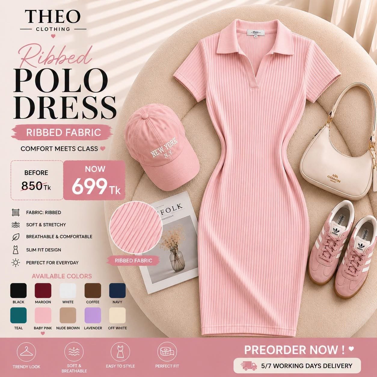 Polo Dress bodycon