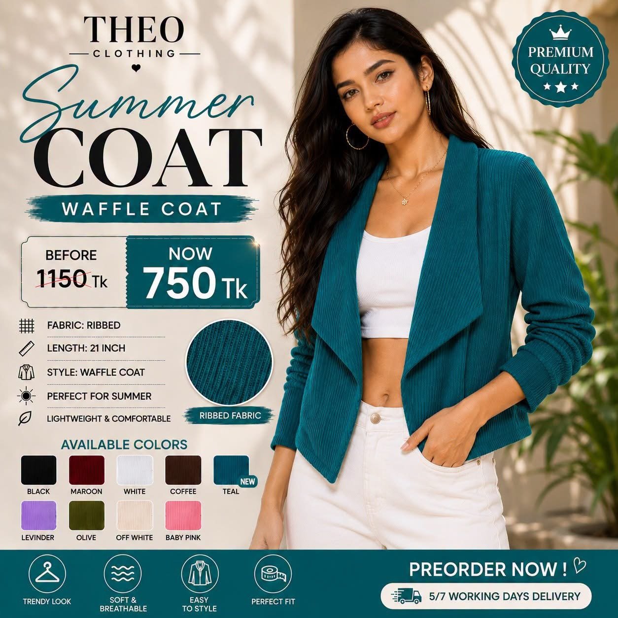 Summer coat