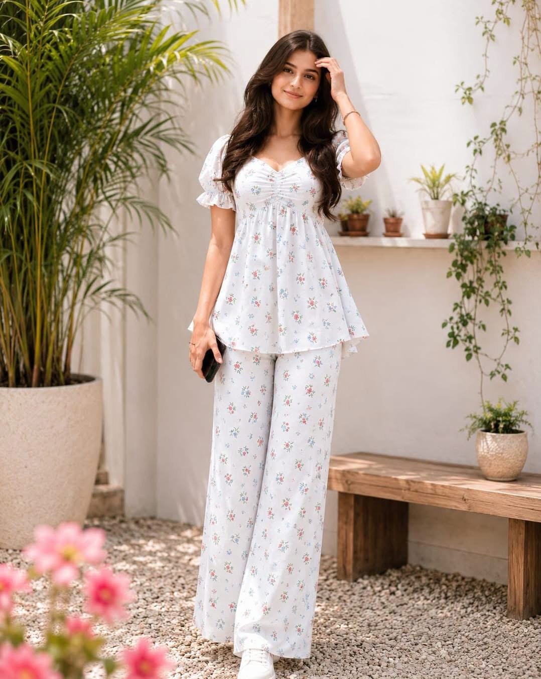 Printed cord blossom