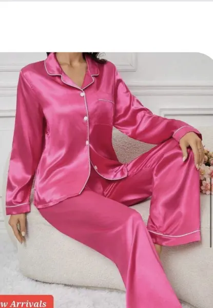 Shatin nightwear (long pants)