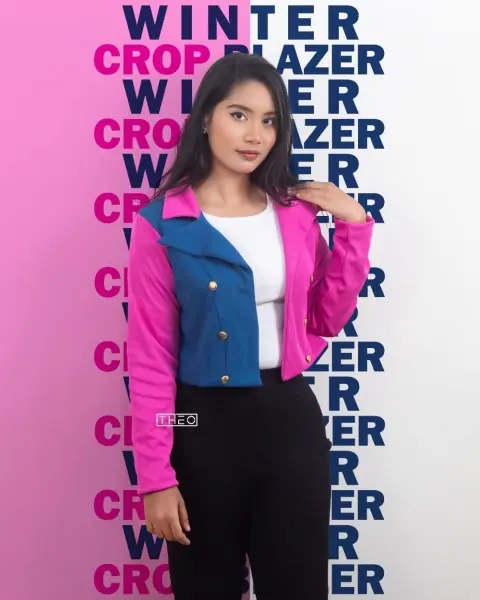 2 color blazer