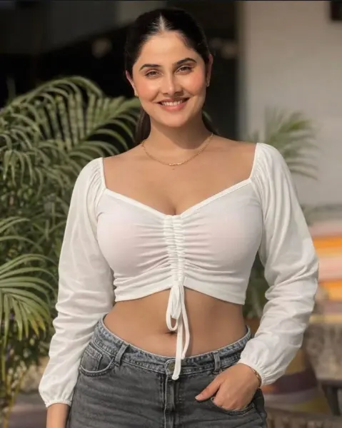 Drawstring Ribbed top