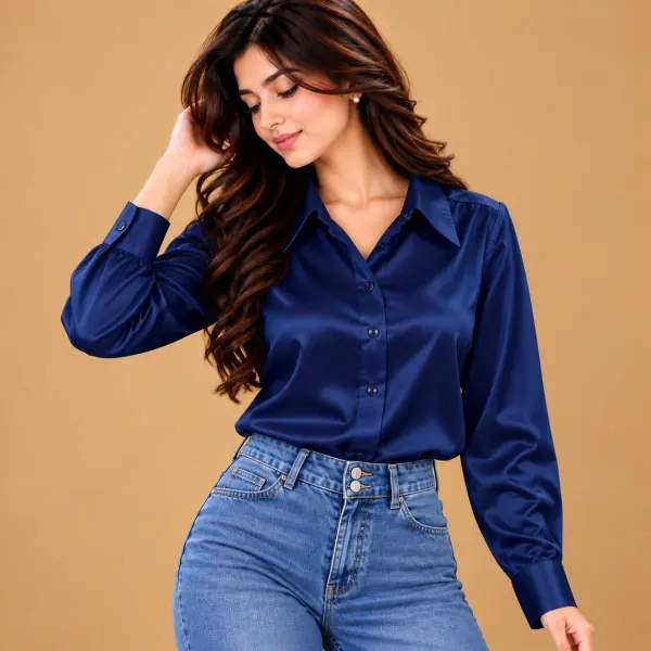 Satin shirt
