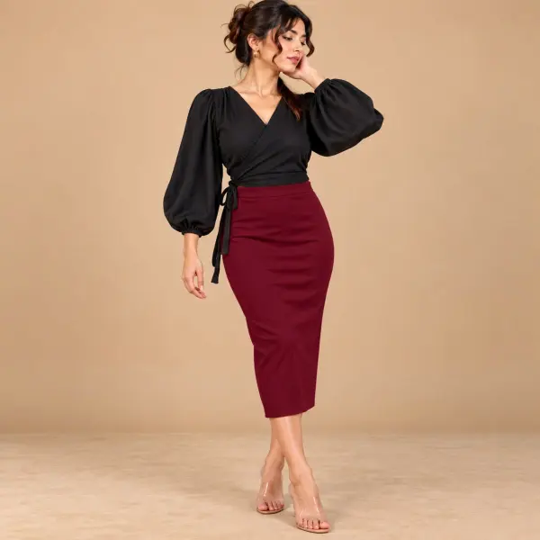 Pencil skirt