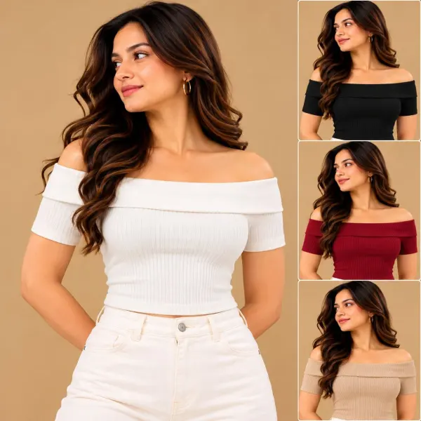 Veloura Offsholder top