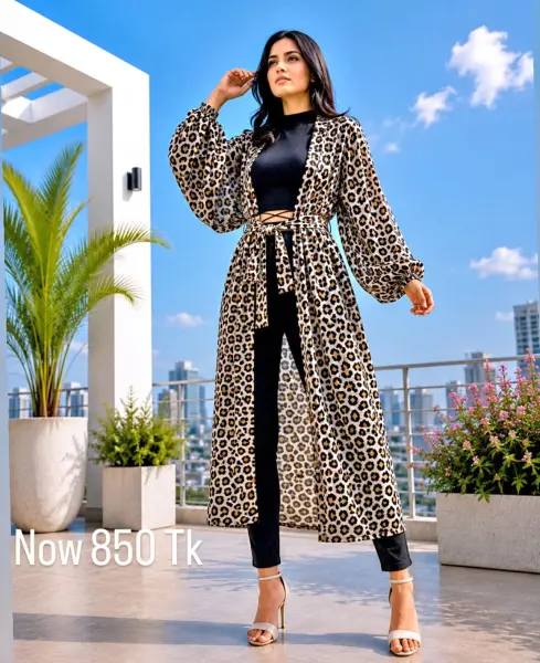 Ribbon shrug chittah 063